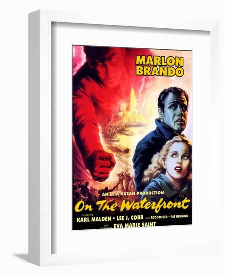 On the Waterfront, 1954-null-Framed Art Print