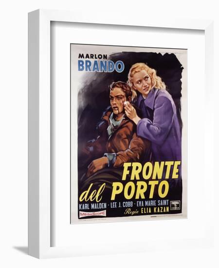 On the Waterfront, 1958-null-Framed Giclee Print