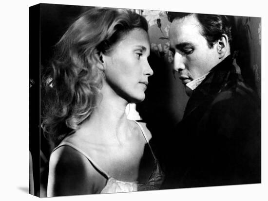 On The Waterfront, Eva Marie Saint, Marlon Brando, 1954-null-Stretched Canvas