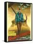 On the Waterfront, Italian Movie Poster, 1954-null-Framed Stretched Canvas