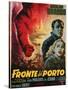 On the Waterfront, Italian Movie Poster, 1954-null-Stretched Canvas