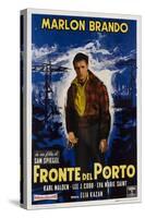 On the Waterfront, Italian Movie Poster, 1954-null-Stretched Canvas