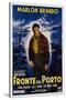 On the Waterfront, Italian Movie Poster, 1954-null-Stretched Canvas