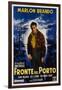 On the Waterfront, Italian Movie Poster, 1954-null-Framed Art Print