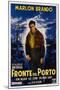 On the Waterfront, Italian Movie Poster, 1954-null-Mounted Art Print