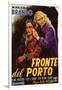 On the Waterfront, Italian Movie Poster, 1954-null-Framed Art Print