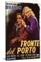 On the Waterfront, Italian Movie Poster, 1954-null-Stretched Canvas