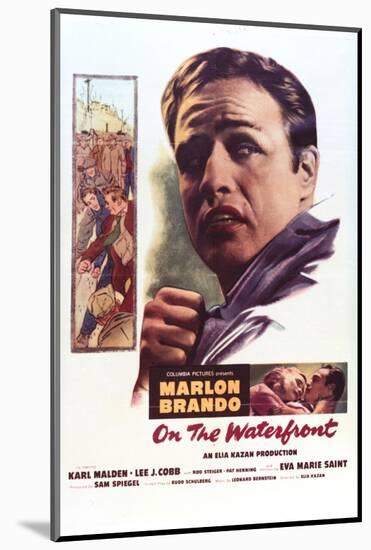 On the Waterfront - Movie Poster Reproduction-null-Mounted Photo
