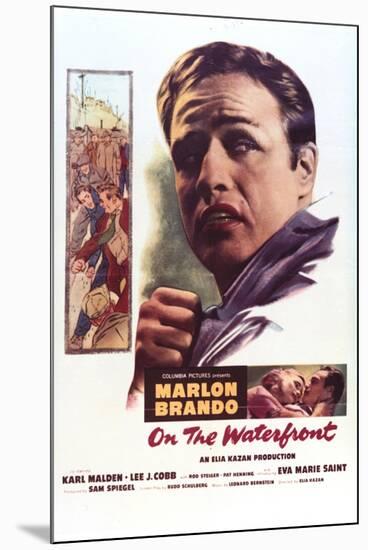 On the Waterfront - Movie Poster Reproduction-null-Mounted Photo