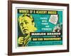 On the Waterfront, UK Movie Poster, 1954-null-Framed Art Print