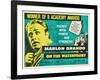 On the Waterfront, UK Movie Poster, 1954-null-Framed Art Print