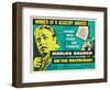 On the Waterfront, UK Movie Poster, 1954-null-Framed Art Print