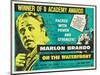 On the Waterfront, UK Movie Poster, 1954-null-Mounted Art Print