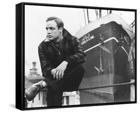 On the Waterfront-null-Framed Stretched Canvas