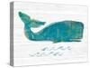 On the Waves I Light Plank-Sue Schlabach-Stretched Canvas