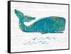 On the Waves I Light Plank-Sue Schlabach-Framed Stretched Canvas