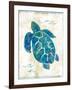 On the Waves IV No Script-Sue Schlabach-Framed Art Print