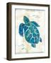 On the Waves IV No Script-Sue Schlabach-Framed Art Print