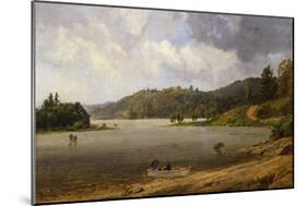 On the Wawayanda Lake, New Jersey, 1873-Jasper Francis Cropsey-Mounted Giclee Print