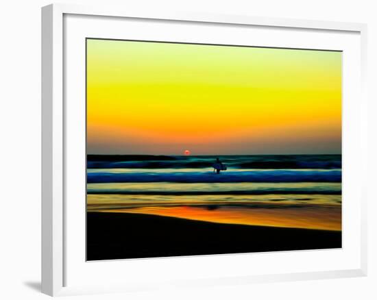 On the Way Home-Josh Adamski-Framed Photographic Print