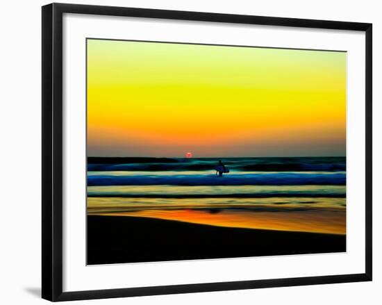 On the Way Home-Josh Adamski-Framed Photographic Print