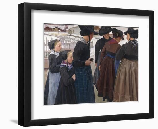 On the Way to Church, 1904-Ernest Bieler-Framed Giclee Print