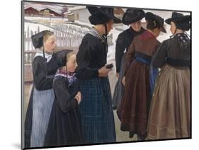 On the Way to Church, 1904-Ernest Bieler-Mounted Giclee Print