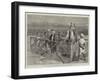 On the Way to India, Ferry at Kantara, on the Suez Canal-Samuel Edmund Waller-Framed Giclee Print