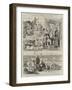 On the Way to India, on Board the P and O Steamer Sumatra-null-Framed Giclee Print