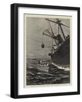 On the Way to Jerusalem, Landing under Difficulties at Jaffa-Joseph Nash-Framed Giclee Print