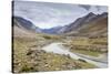 On the way to Kargil beside the gorgeous north flowing Suru River, Ladakh, India, Himalayas, Asia-Thomas L. Kelly-Stretched Canvas