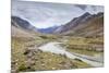 On the way to Kargil beside the gorgeous north flowing Suru River, Ladakh, India, Himalayas, Asia-Thomas L. Kelly-Mounted Photographic Print
