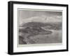 On the Way to Klondike, Lake Bennett, and Site of Station on the White Pass and Yukon Railway-null-Framed Giclee Print