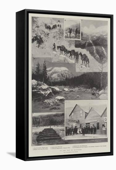 On the Way to Klondike-Henry Charles Seppings Wright-Framed Stretched Canvas