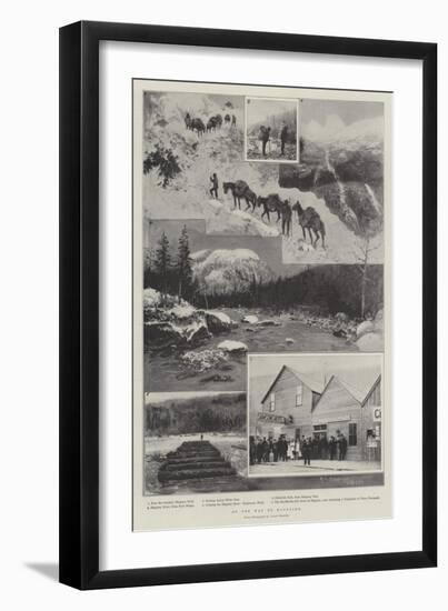 On the Way to Klondike-Henry Charles Seppings Wright-Framed Giclee Print