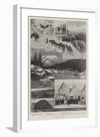 On the Way to Klondike-Henry Charles Seppings Wright-Framed Giclee Print