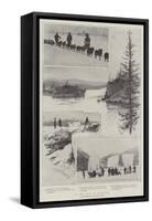 On the Way to Klondike-Henry Charles Seppings Wright-Framed Stretched Canvas