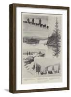 On the Way to Klondike-Henry Charles Seppings Wright-Framed Giclee Print