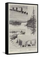 On the Way to Klondike-Henry Charles Seppings Wright-Framed Stretched Canvas