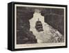 On the Way to Klondyke, Shooting Rapids on the Yukon-null-Framed Stretched Canvas