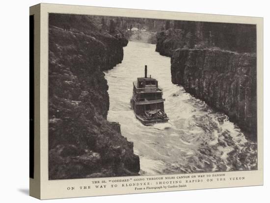 On the Way to Klondyke, Shooting Rapids on the Yukon-null-Stretched Canvas