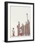 On the Way to Mass-Georges Barbier-Framed Giclee Print