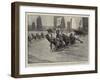 On the Way to Peking, Coolies Towing Junks Up the River-William T. Maud-Framed Giclee Print