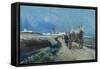 On the Way to Santeramo-Francesco Netti-Framed Stretched Canvas