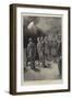 On the Way to the Front, a Funeral at Sea-William T. Maud-Framed Giclee Print