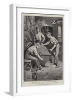 On the Way to the Front, Preparing for Action-William T. Maud-Framed Giclee Print