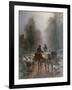 On the Way to the Market, 1859-Constant Troyon-Framed Giclee Print