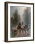 On the Way to the Market, 1859-Constant Troyon-Framed Giclee Print