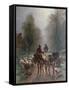 On the Way to the Market, 1859-Constant Troyon-Framed Stretched Canvas