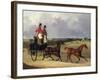 On the Way to the Meet-David Dalby-Framed Giclee Print